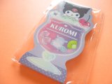 Photo: Kawaii Cute Cream Soda Die-Cut Medium Memo Pad Sanrio Original *Kuromi (30432-8) 