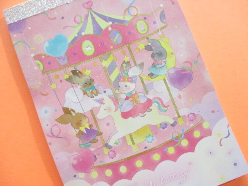 Photo1: Kawaii Cute Large Memo Pad Kyowa *Twinkle Fantasy (34-214)