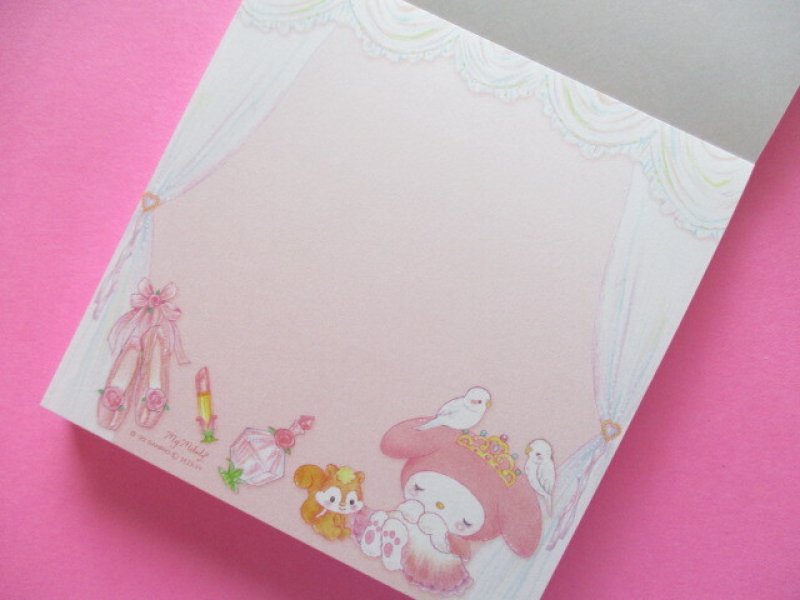 Photo1: Kawaii Cute Medium Memo Pad My Melody × たけいみき (Takei Miki) Sanrio * Fairy Tale Princess (MM-15636)