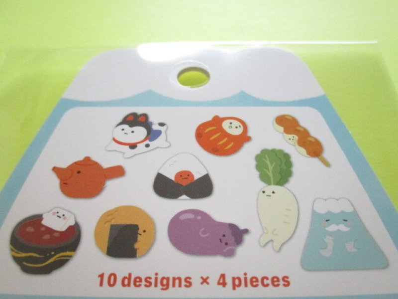 Photo2: Kawaii Cute Sticker Flakes Sack Gaia *Mt Fuji (466269-2)