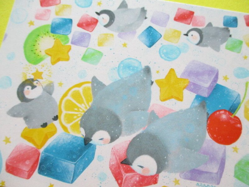 Photo1: Cute  Postcard  Clothes Pin *カラフルゼリーの海 (PC-16206) (1)