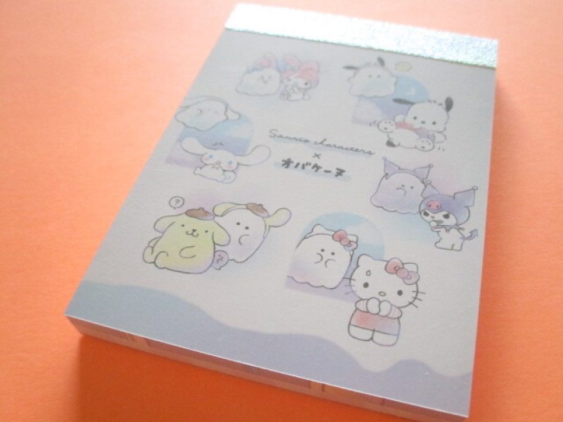 Photo1: Kawaii Cute Mini Memo Pad Crux *Sanrio Characters × Obakenu (114976) (1)