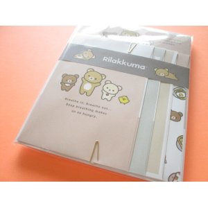 Photo: Kawaii Cute Regular Letter Set Rilakkuma San-x *New Basic Design Vo.2 (LH78001)