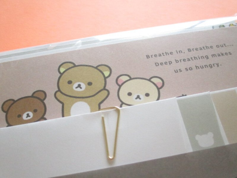 Photo1: Kawaii Cute Regular Letter Set Rilakkuma San-x *New Basic Design Vo.2 (LH78001)