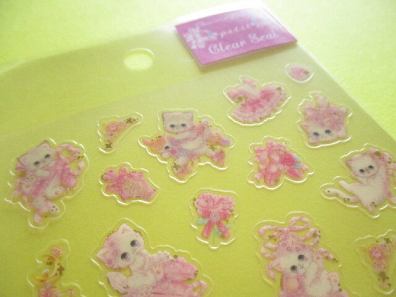 Photo3: Kawaii Cute Clear Sticker Sheet Amenomori Fumika Clothes Pin *Prima Ballerina (US-14983)