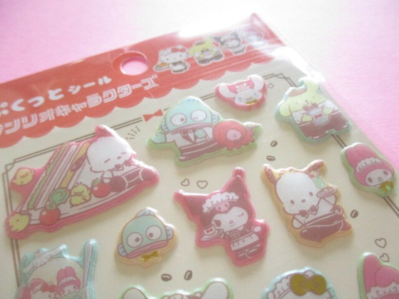 Photo3: Kawaii Cute Puffy Stickers Sheet Sanrio *Sanrio Characters (409753)