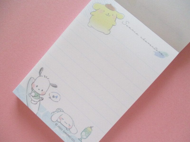 Photo1: Kawaii Cute Mini Memo Pad Sanrio Characters Crux *Happy Sea (302731)