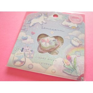 Photo: Kawaii Cute Sticker Flakes Sack Crux *Petit Unicorn (116662)