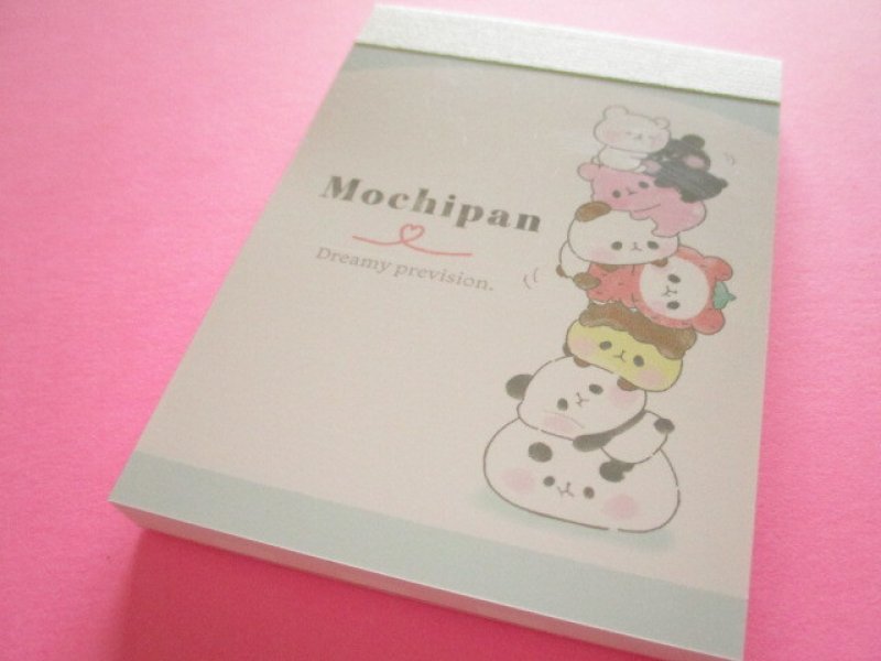 Photo1: Kawaii Cute Mini Memo Pad Mochi Mochi Panda Kamio Japan *Petit Panda (213782) (1)