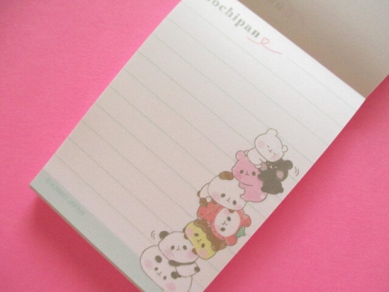 Photo1: Kawaii Cute Mini Memo Pad Mochi Mochi Panda Kamio Japan *Petit Panda (213782)