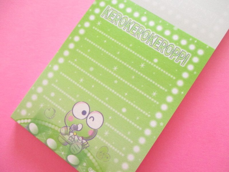 Photo1: Kawaii Cute Mini Memo Pad Sanrio *Kerokerokeroppi (Idol Boys)