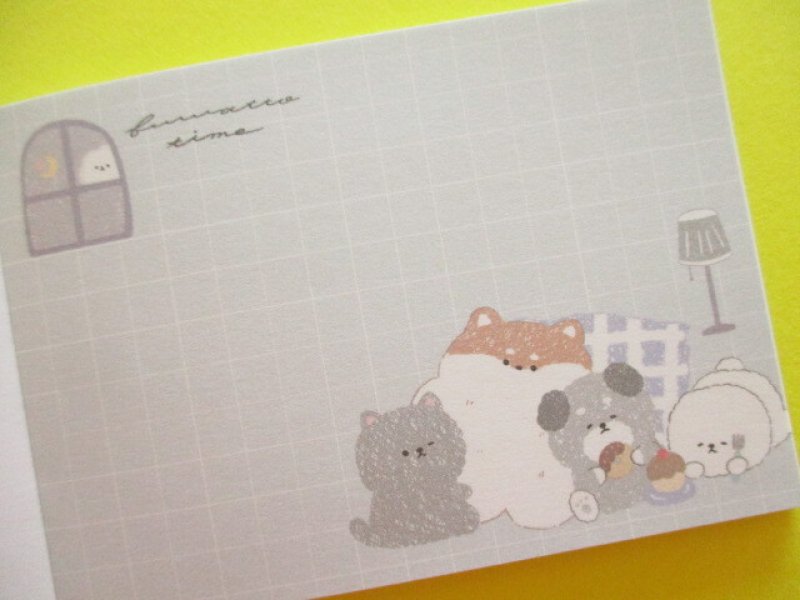 Photo2: Kawaii Cute Mini Memo Pad Fuwatto Time Crux *Animal (116701)