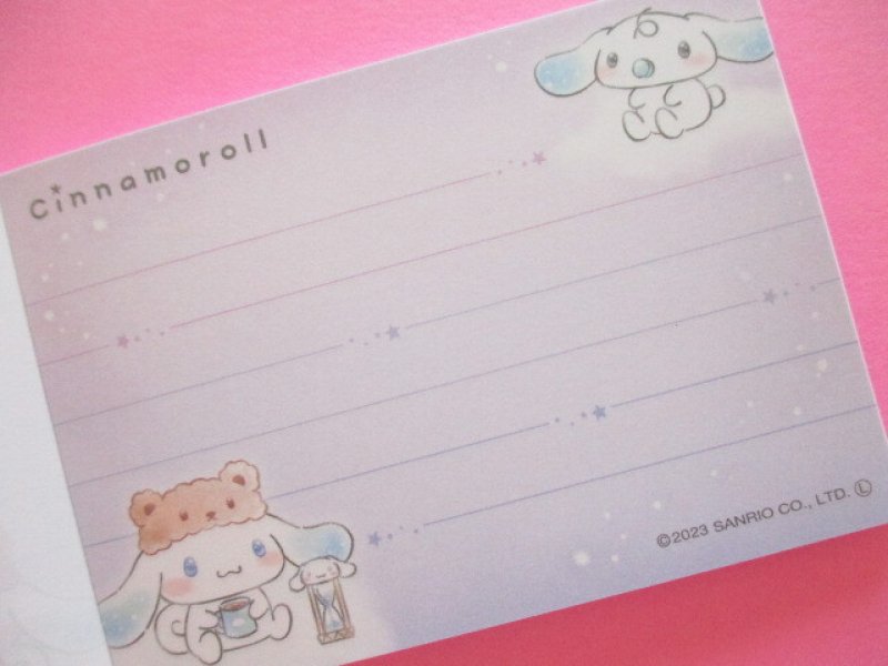 Photo2: Kawaii Cute Mini Memo Pad Cinnamoroll Sanrio *Sky Room (116719)