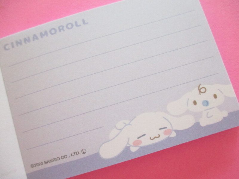 Photo2: Kawaii Cute Mini Memo Pad Cinnamoroll Sanrio *Cinnamoroll (116778)