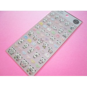 Photo: Kawaii Cute Stickers Sheet Gaia *Panda & Pants (46665-1)