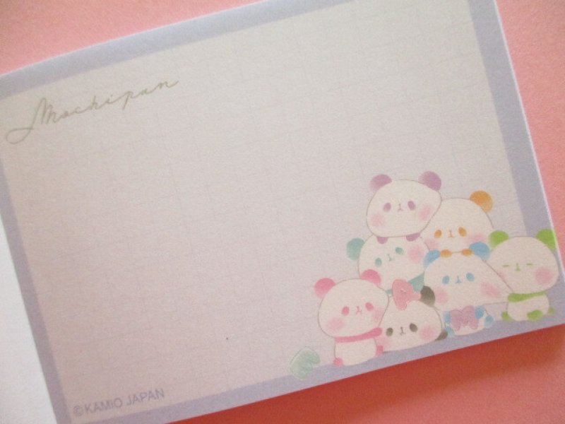 Photo2: Kawaii Cute Mini Memo Pad Mochi Mochi Panda Kamio Japan *Colorful (215615)