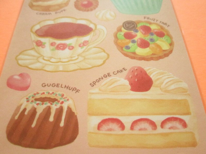 Photo2: Kawaii Cute Stickers Sheet Gaia *Sweet Time (466674-2)