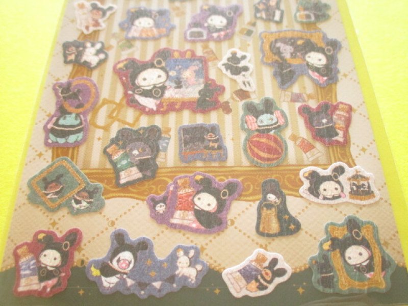 Photo2: Kawaii Cute Stickers Sheet Sentimental Circus San-x *Recollection Rabbit & A New Moon Museum (SE58501)