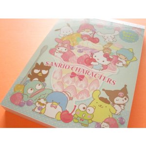 Photo: Kawaii Cute Large Memo Pad Sanrio Original *Sanrio Characters (01715-9) 