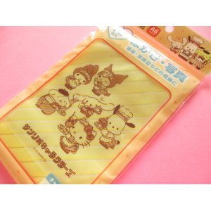 Photo: 10pcs Kawaii Cute Sanrio Characters A6 size Zipper Bags Set *Sanrio Cafe (36659)