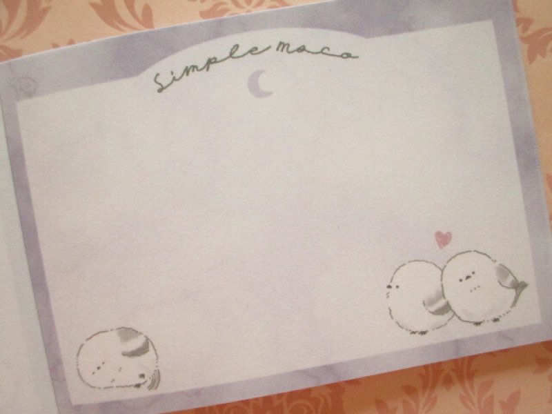 Photo2: Kawaii Cute Mini Memo Pad Simple Moco Kamio Japan *Marble (215491)