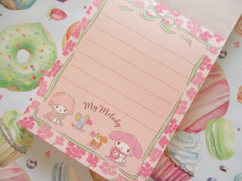 Photo1: Kawaii Cute Mini Memo Pad Sanrio *My Melody (409494)