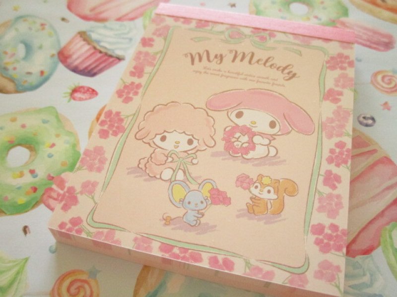 Photo1: Kawaii Cute Mini  Memo Pad Sanrio *My Melody (409494) (1)