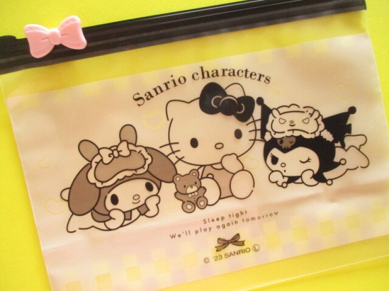 Photo2: 3 pcs Kawaii Cute S Size Sanrio Characters Ribbon Slider Bags Set (36243)
