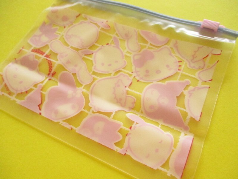 Photo3: 3 pcs Kawaii Cute S Size Sanrio Characters Ribbon Slider Bags Set (36242)