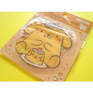 Photo: Kawaii Cute Die-Cut Zipper Bags Set Sanrio *POMPOMPURIN (DZB-PN)