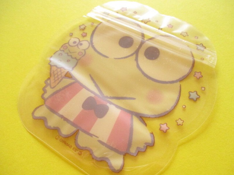 Photo3: Kawaii Cute Die-Cut Zipper Bags Set Sanrio *Kerokerokeroppi (DZB-KR)