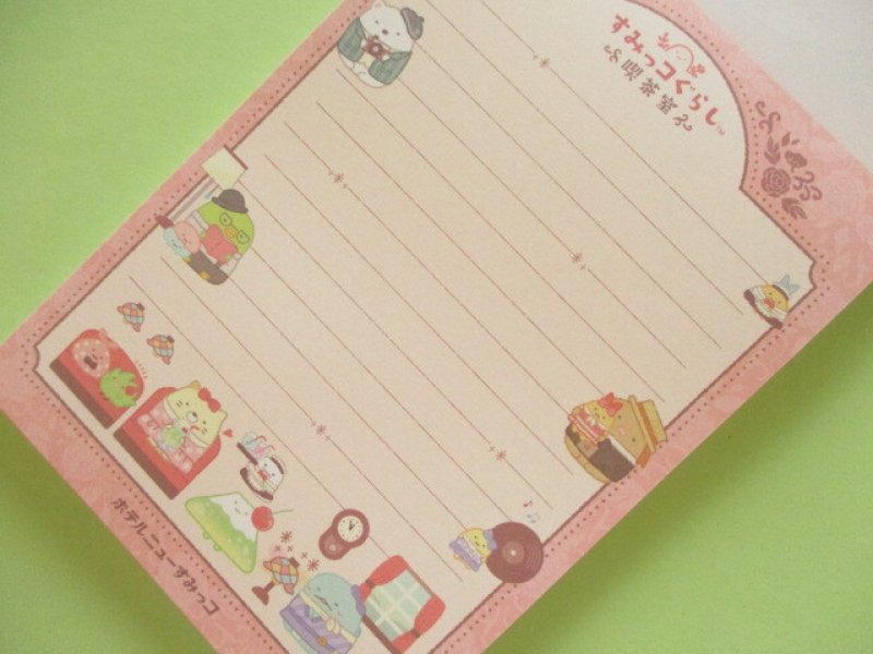 Photo1: Kawaii Cute Large Memo Pad Sumikkogurashi San-x *Hotel New Sumikko (MH17902)