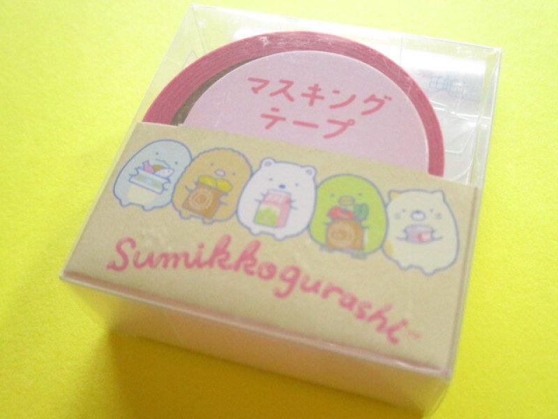 Photo1: Kawaii Cute Mini Masking Tape/Deco Tape Sticker San-x *Sumikkogurashi (SE59206) (1)