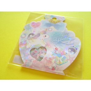 Photo: Kawaii Cute Sticker Flakes Sack Q-LiA *Unicorn Reflection (81045)