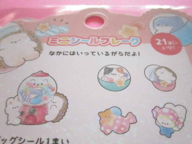 Photo2: Kawaii Cute Sticker Flakes Sack Crux *Potetto Club (120017)
