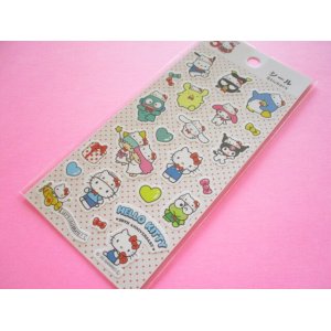 Photo: Kawaii Cute Hello Kitty 50th Anniversary Stickers Sheet Sanrio *Sanrio Characters (38506)