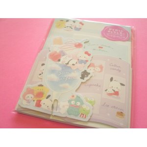 Photo: Kawaii Cute Letter Set Sanrio Characters × Mochi Mochi Panda Kamio Japan *キャラカフェ (216537)