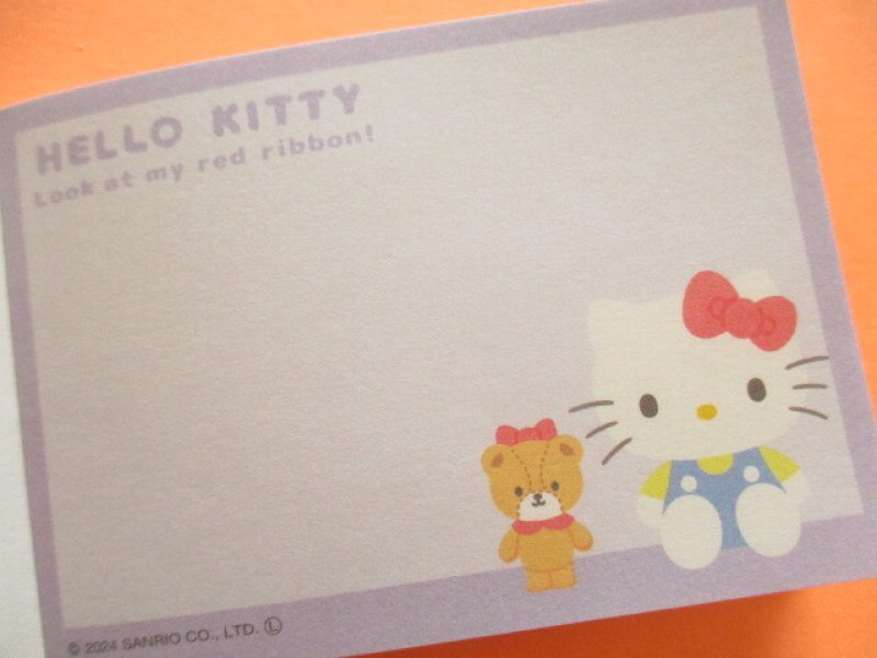 Photo2: Kawaii Cute Mini Memo Pad Hello Kitty Crux *Red (119995)