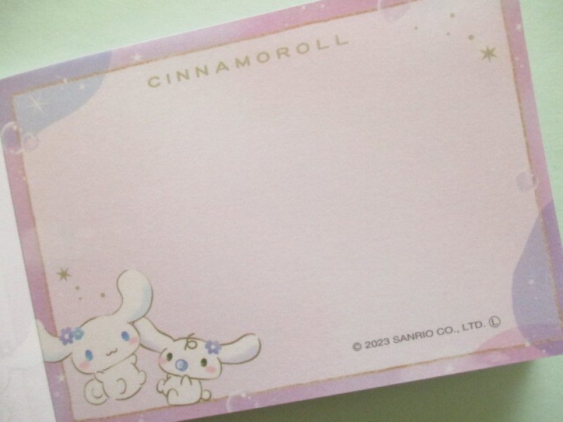 Photo2: Kawaii Cute Mini Memo Pad Cinnamoroll Sanrio *Sunny Sky (119746)