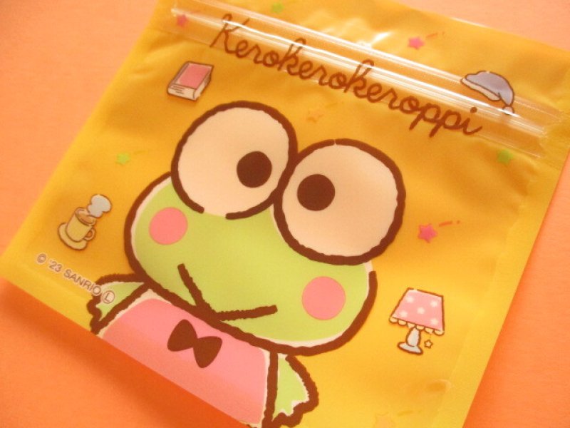 Photo2: 5pcs Kawaii Cute Sanrio Kerokerokeroppi Small Zipper Bags Set (ZBS14-KR)