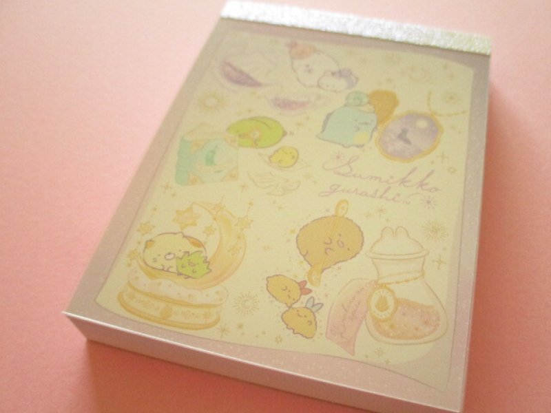 Photo1: Kawaii Cute Mini Memo Pad Sumikkogurashi San-x *Mysterious Spells (MH19401-2) (1)