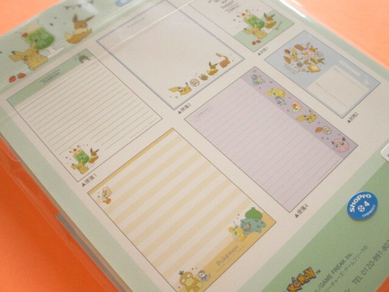 Photo3: Kawaii Cute Letter Set Cute Pokémon Kamio Japan *Snack Time (303892)