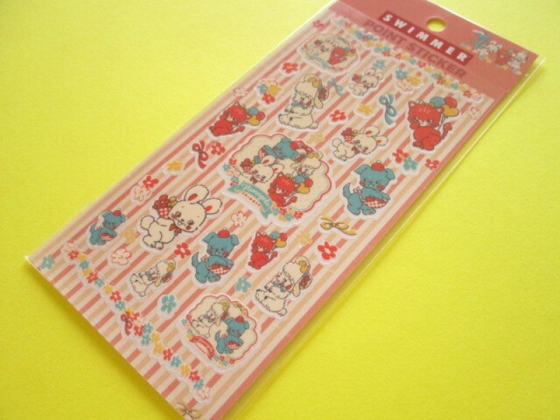 Photo1: Kawaii Cute Point Stickers Sheet  *SWIMMER (SE-SW10207) (1)