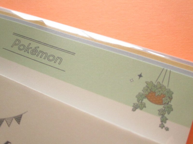 Photo1: Kawaii Cute Letter Set Cute Pokémon Kamio Japan *Snack Time (303892)