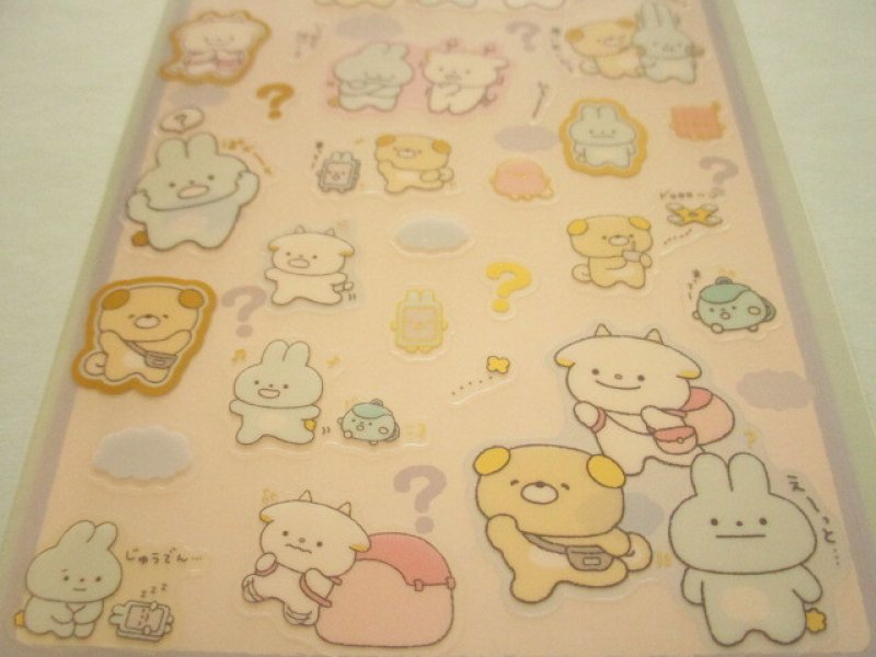 Photo2: Kawaii Cute Stickers Sheet Pokantotan San-x *ぽかんとおでかけ (SE60601)