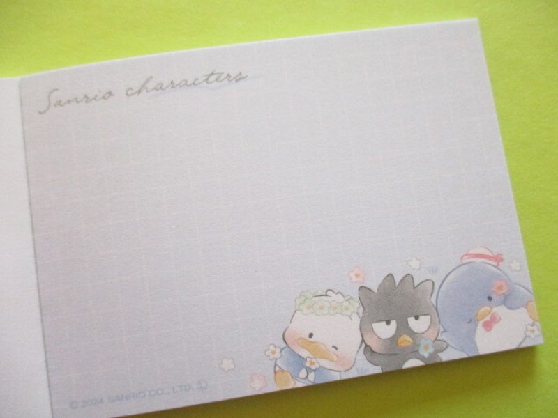 Photo2: Kawaii Cute Mini Memo Pad Sanrio Characters Sanrio *ゆるっとお花畑 (304079)