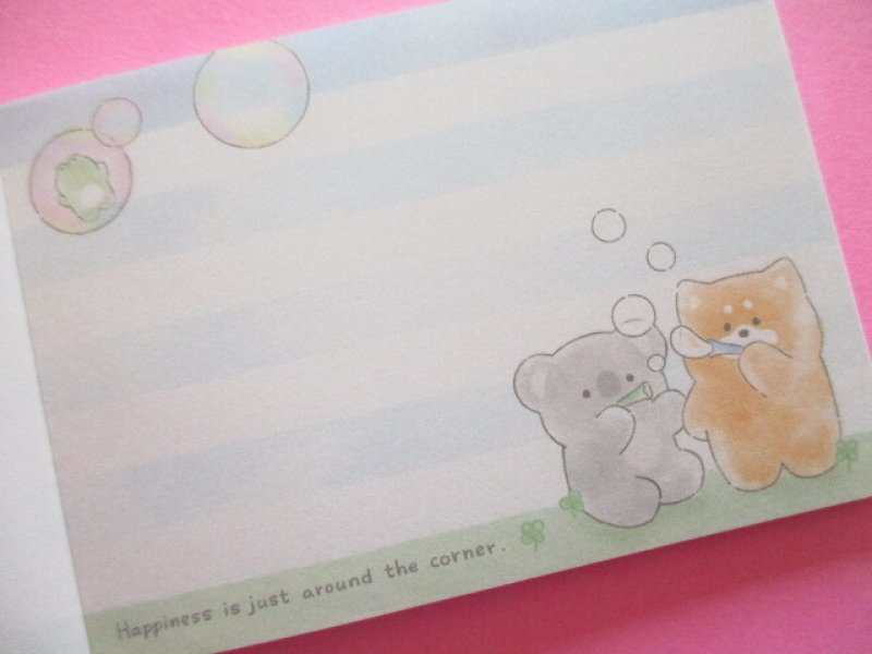 Photo2: Kawaii Cute Mini Memo Pad Potetto Club Crux *ノビノビ (121275)