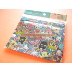 Photo: 4 pcs Kawaii Cute Sanrio Characters B7 Zipper Bags Set *Sticker (38367)