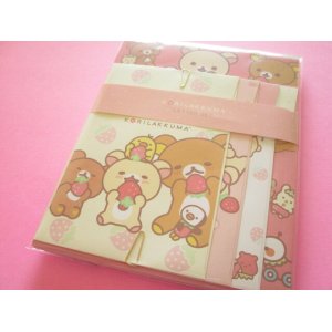 Photo: Kawaii Cute Regular Letter Set Korilakkuma San-x *Full of Strawberry Day (LH79701)