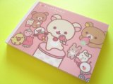 Photo: Kawaii Cute Large Memo Pad Korilakkuma San-x *Full of Strawberry Day (MH18402)